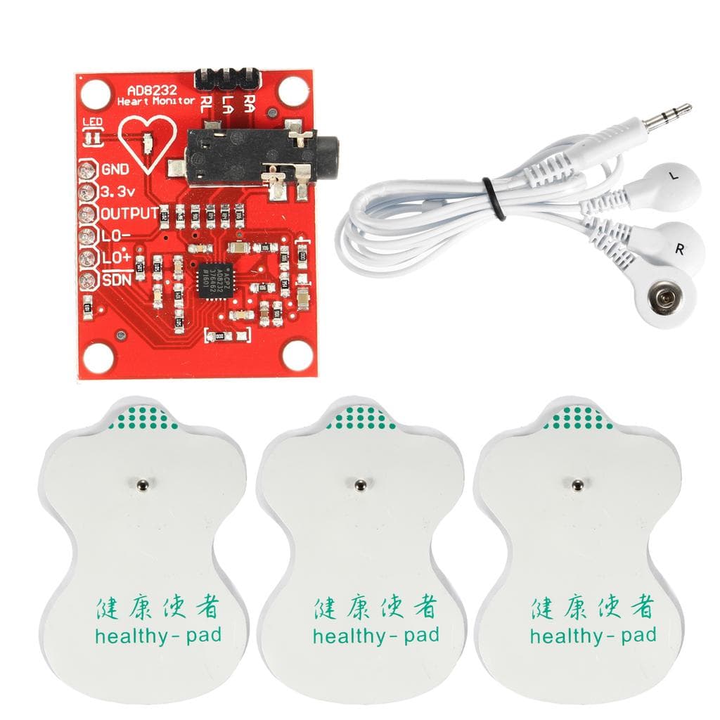AD8232 ECG Pulse Heart Signal Monitor Sensor — image 1