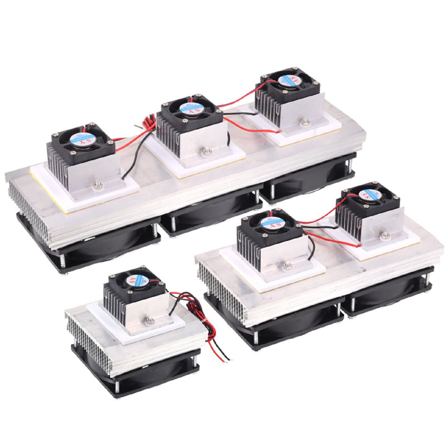 Thermo-Electric Cooler Peltier Set  2 core (without peltier module) — image 1
