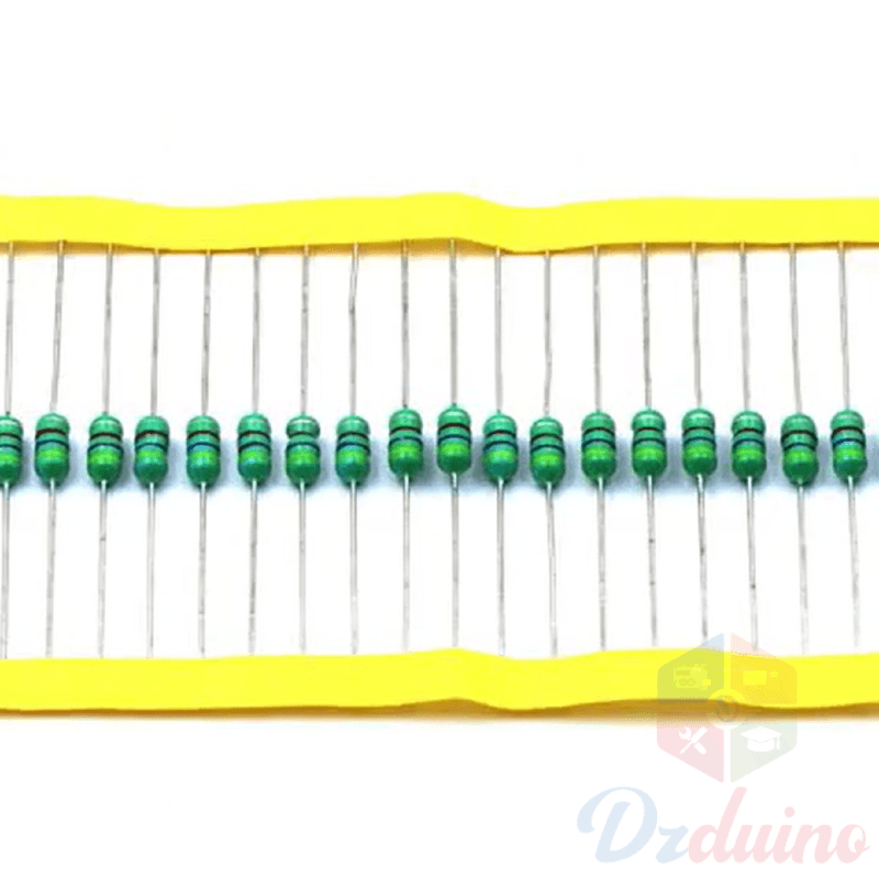 Indictor resistor  0410 1/2W 1uH، 2.2uH، 10uH، 22uH، 470uH، 680uH، 1mH — image 1