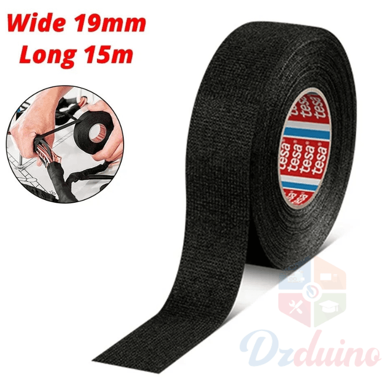 20M Heat-resistant Flame Retardant Coroplast Adhesive Cloth Tape — image 1