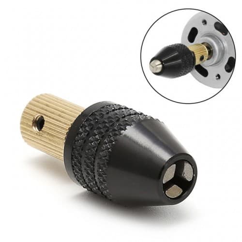 Self-Tightening Drill Chuck Fixture Clamp - 3.17mm  — image 1