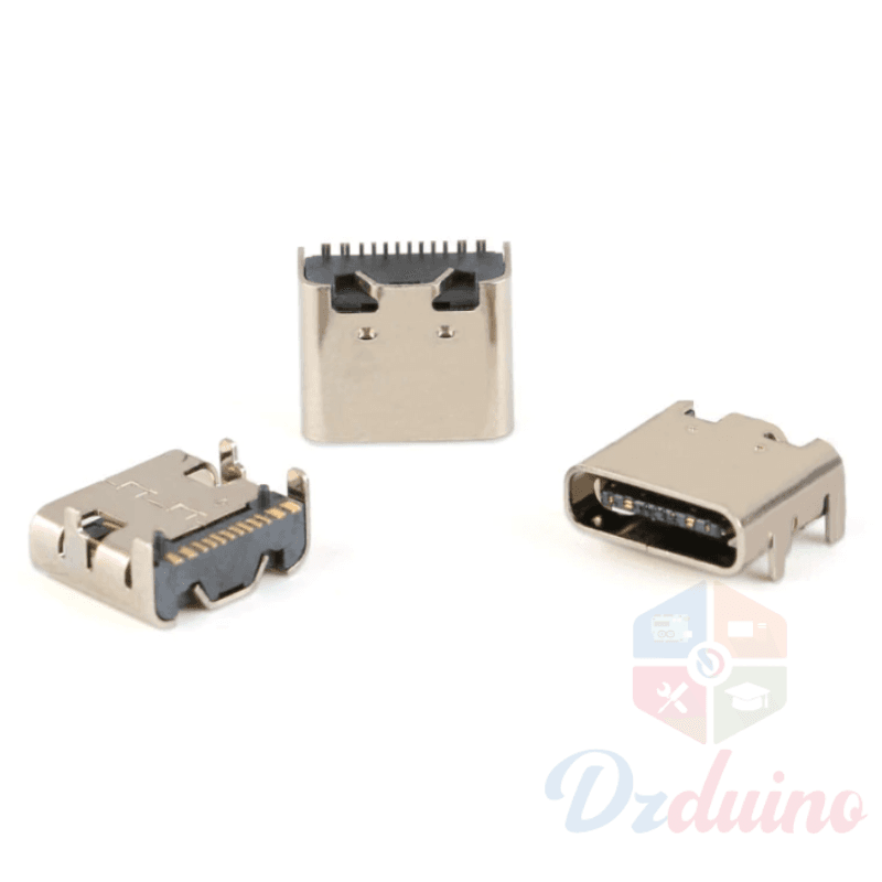USB Type C 16P SMT Socket Connector — image 1