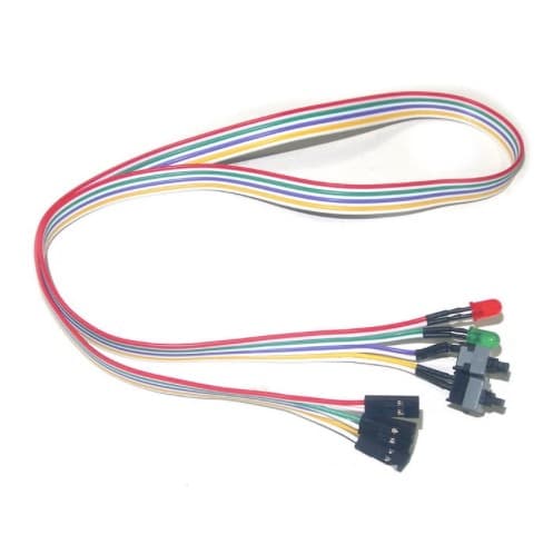 Power &amp; Reset Switch With LED Light 50CM — image 1