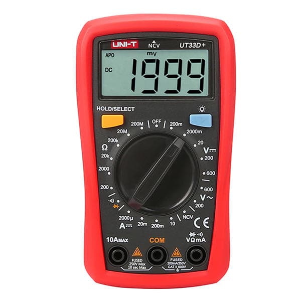UNI-T UT33D+  Digital Multimeter  — image 1