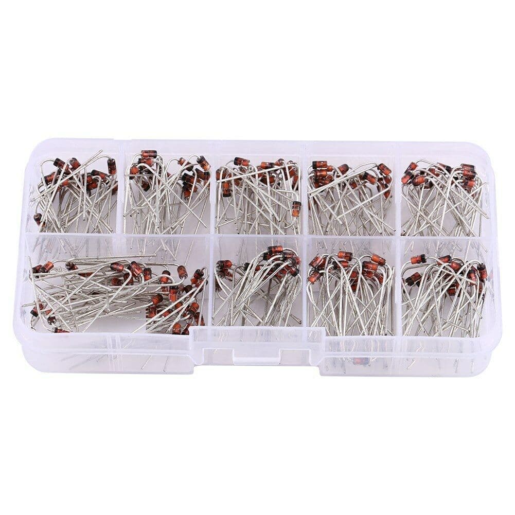 200pcs Zener Diode Assortment kit 1N4728~1N4737 — image 1