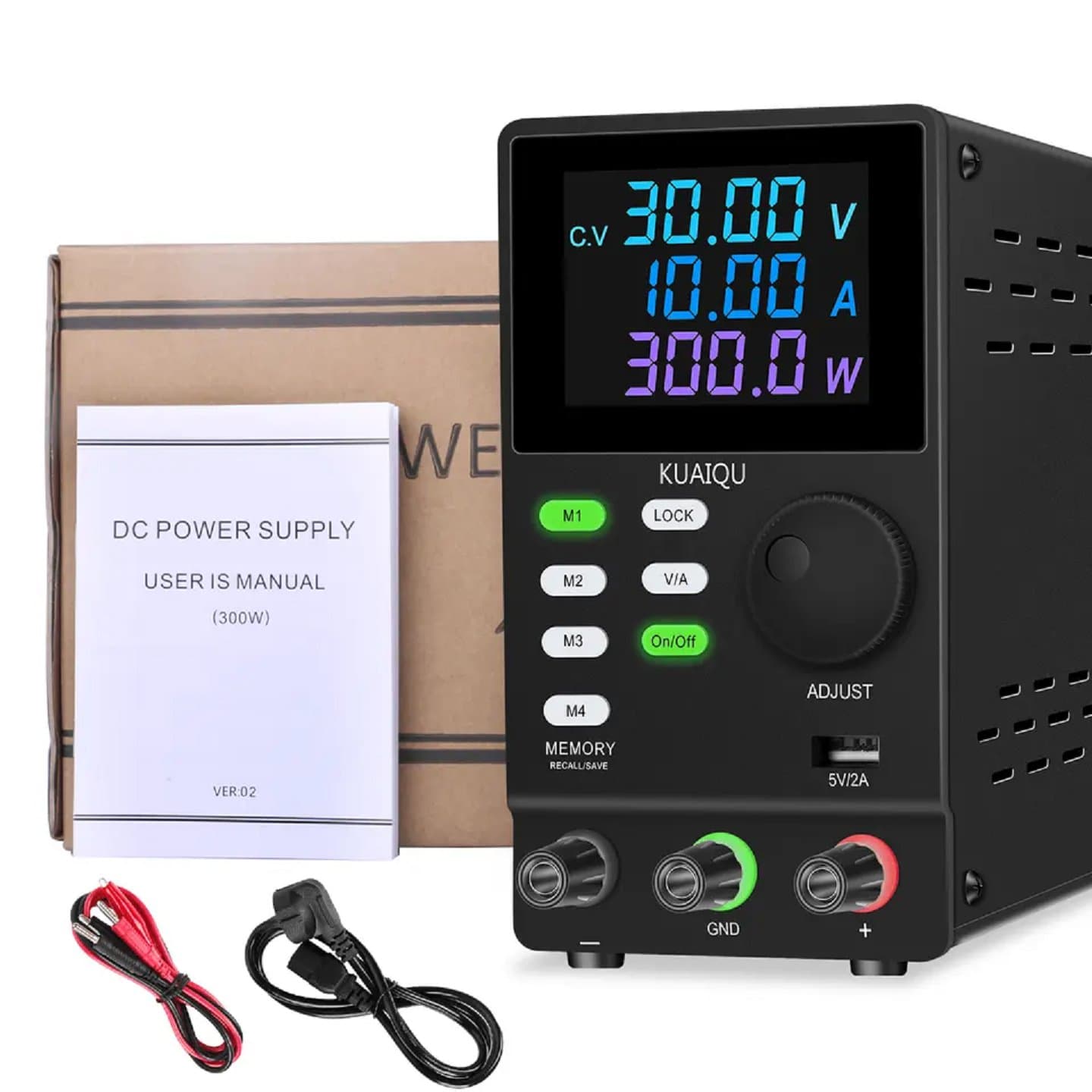 SPPS605D-232 60V 5A Programmable Switching DC Power supply — image 1