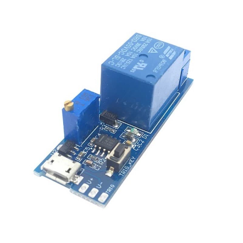 Timer Trigger Delay Relay Module 5-30V Micro USB  — image 1