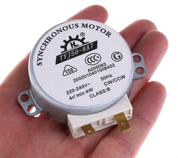 TYJ50-8A7 TurnTable Synchronous Motor AC 220V-240V 50Hz — image 1