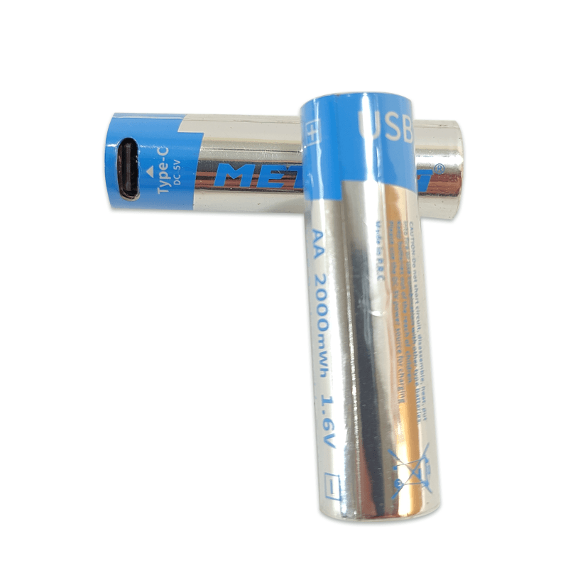Portable Type C USB Li-ion Rechargeable AA Battery 1.5V 2500mWh — image 1