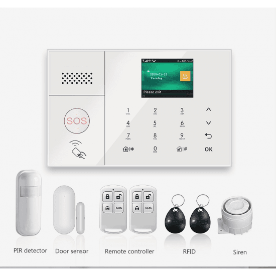 EURONET GSM 4G wifi smart alarm system (ISO 9001:2015 CERTIFIED ) — image 1