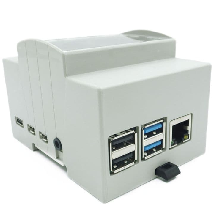 Raspberry Pi 4 Model B ABS Case White — image 1