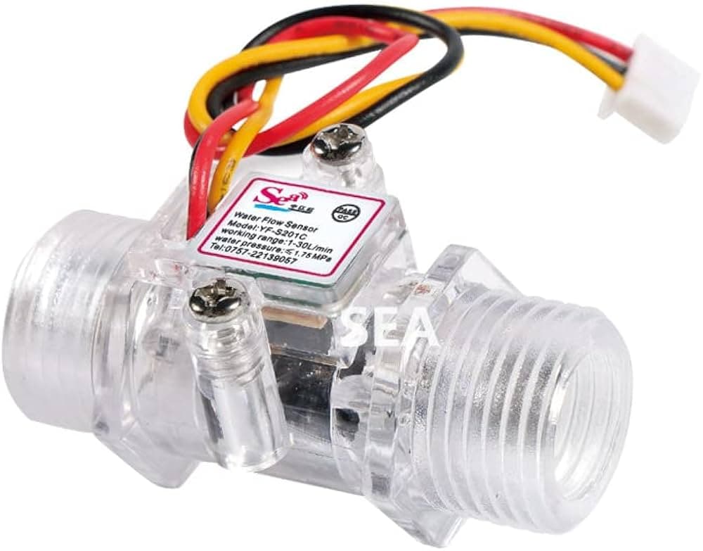 Turbine Flow Meter 4 Points Flow Sensor — image 1