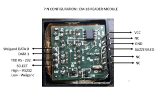 EM-18 RFID 125KHz Card Reader Module   — image 1