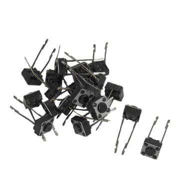 Momentary Tactile Tact Push Button Switch 2 Pin DIP  — image 1