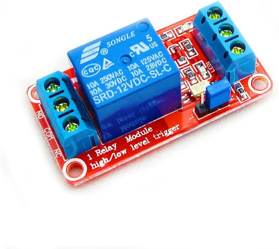 1 Channel Relay Module With Optocoupler 12V — image 1