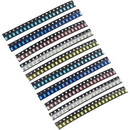 SMD LED  0805 Red Yellow Blue Green White Orange — image 1