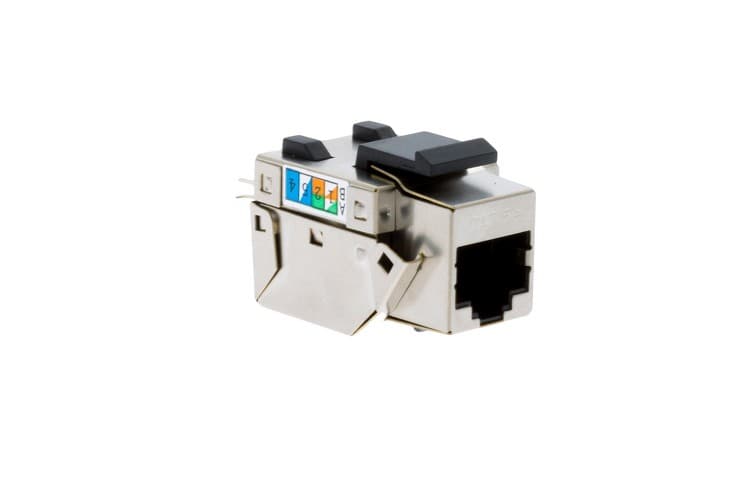 Cat5e RJ45 110 Type Shielded Keystone Jack — image 1