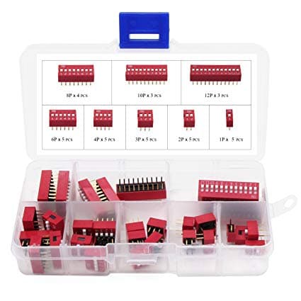 Dip Switch Assorted Kit  50PCS — image 1