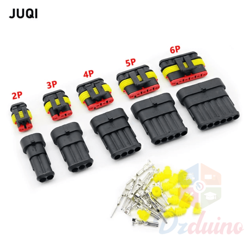 3P AMP Super seal Waterproof Electrical Wire Connector Plug for car — image 1