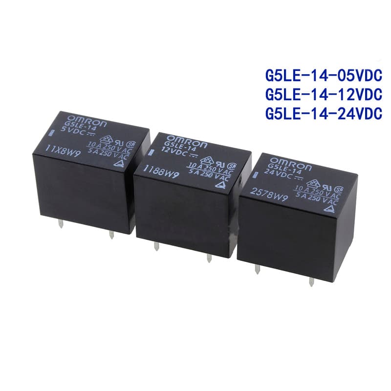 Omron Power relay G5LE-14 12VDC 5P 10A — image 1