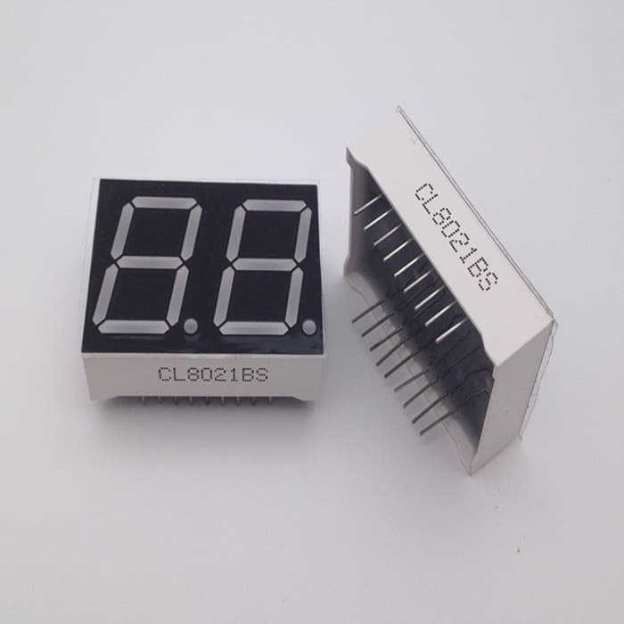 0.8 inch digital 7 Segments 2 digits Red - Common Anode — image 1
