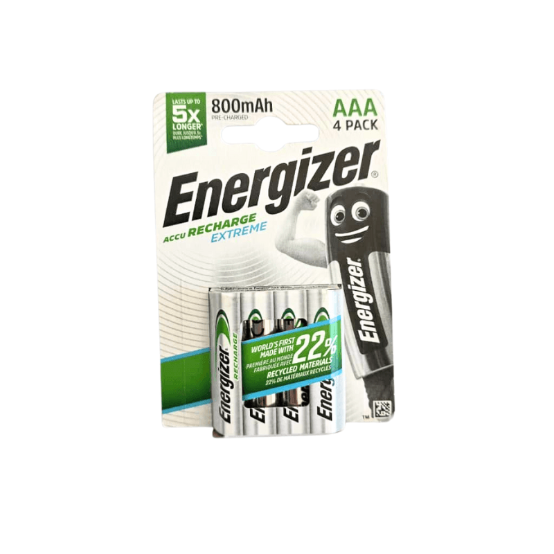 Energizer R3 Rechargeable AAA x4 (800 mAh) — image 1