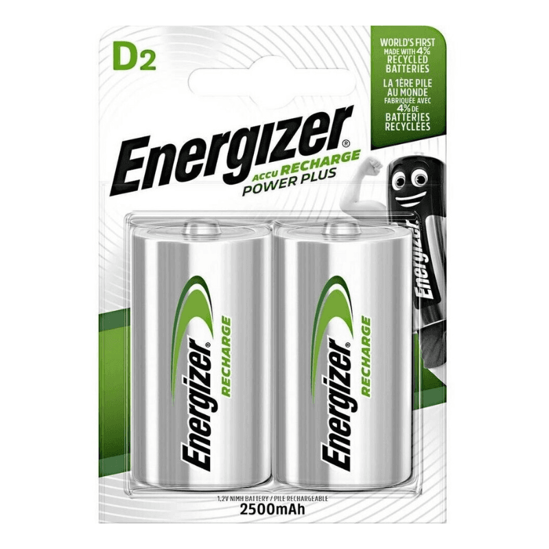 Energizer Rechargeable Batteries – HR20-1.2V 2500mAh (Pack of 2) — image 1
