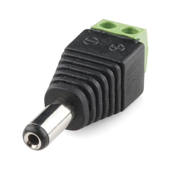 DC Barrel Jack Adapter - Male — image 1