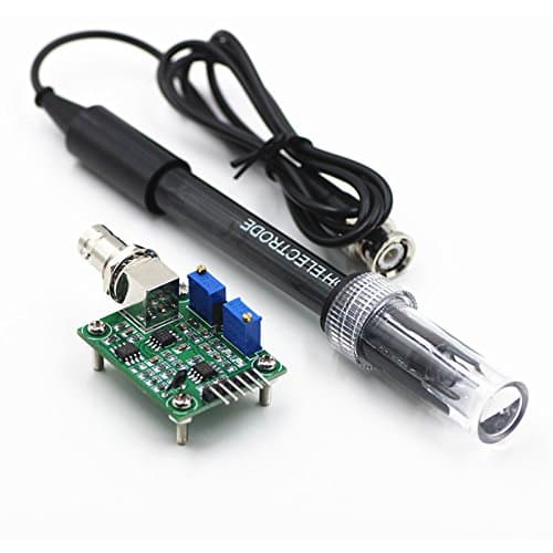 Liquid PH0-14 Value Sensor Module + BNC PH Electrode Probe — image 1
