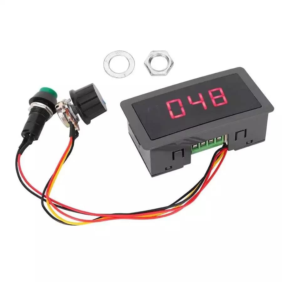 Adjustable DC 6V-30V 5A PWM Speed Controller — image 1