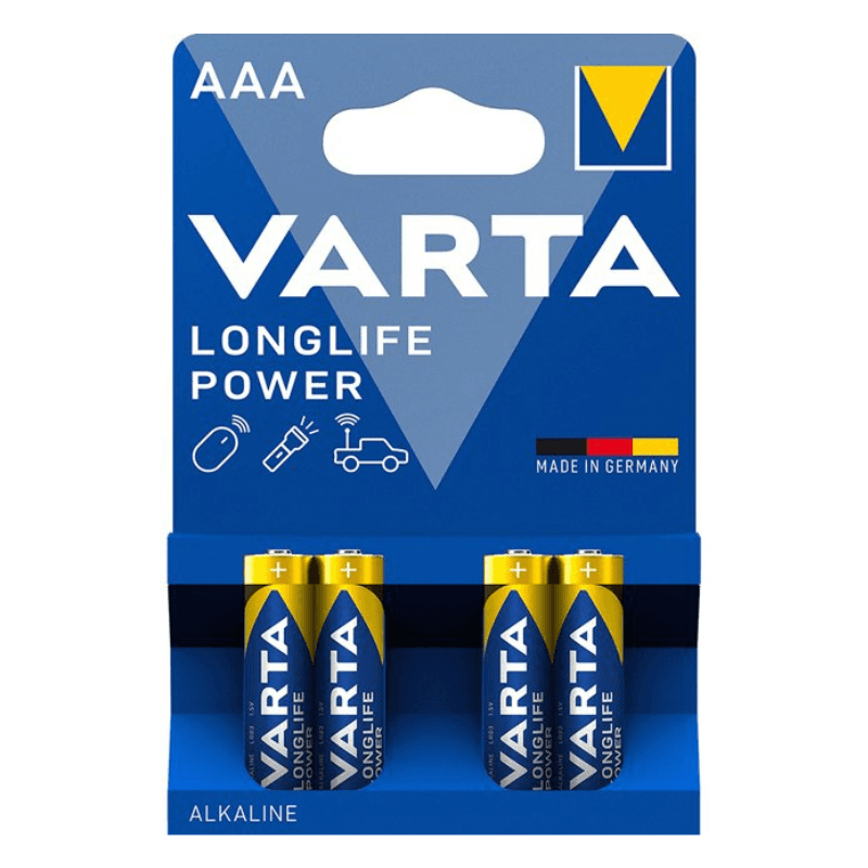 Varta Alkaline Battery AAA LR6 PACK 4pcs — image 1