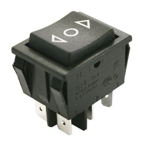 KCD1 on - off - on electronics rocker switch 250V 6A 6PIN — image 1