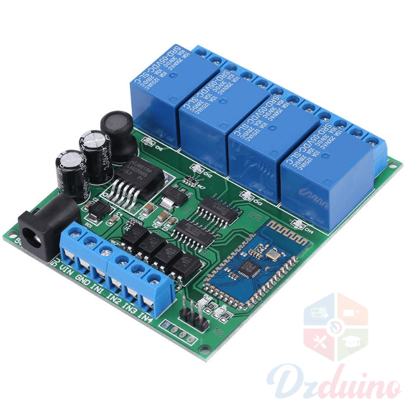 4CH Bluetooth Relay Module 12V — image 1