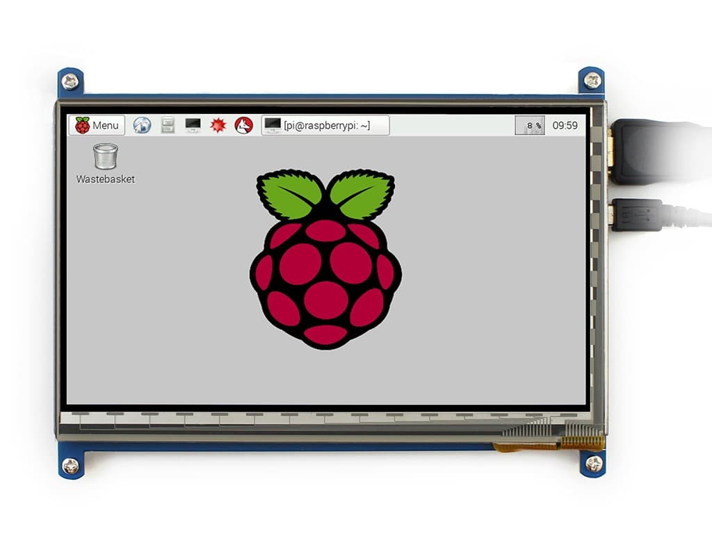 7 inch LCD HDMI Touch Screen Display 1024 * 600 — image 1