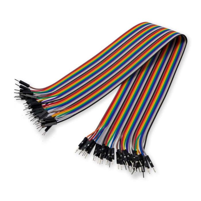 Male-Male Jumper Wires - 40 x 400mm  — image 1