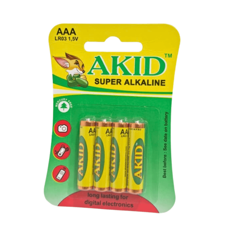 AKID Super Alkaline AAA Batteries 1.5V — image 1