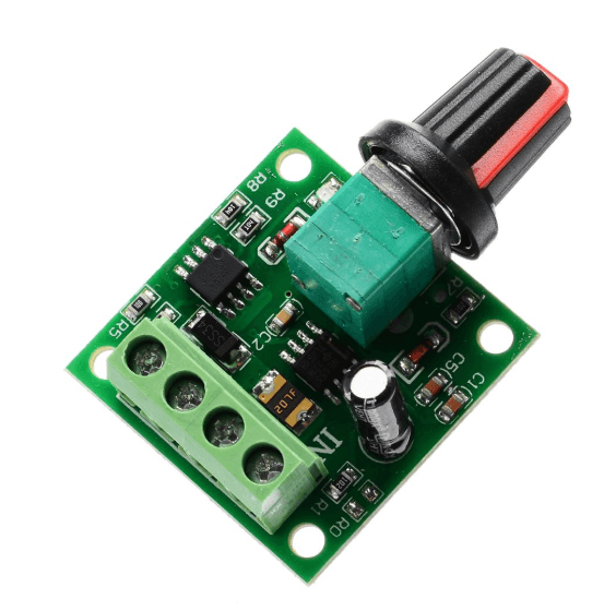DC 1.8V 3V 5V 6V 12V 2A Motor Speed Controller PWM Module — image 1