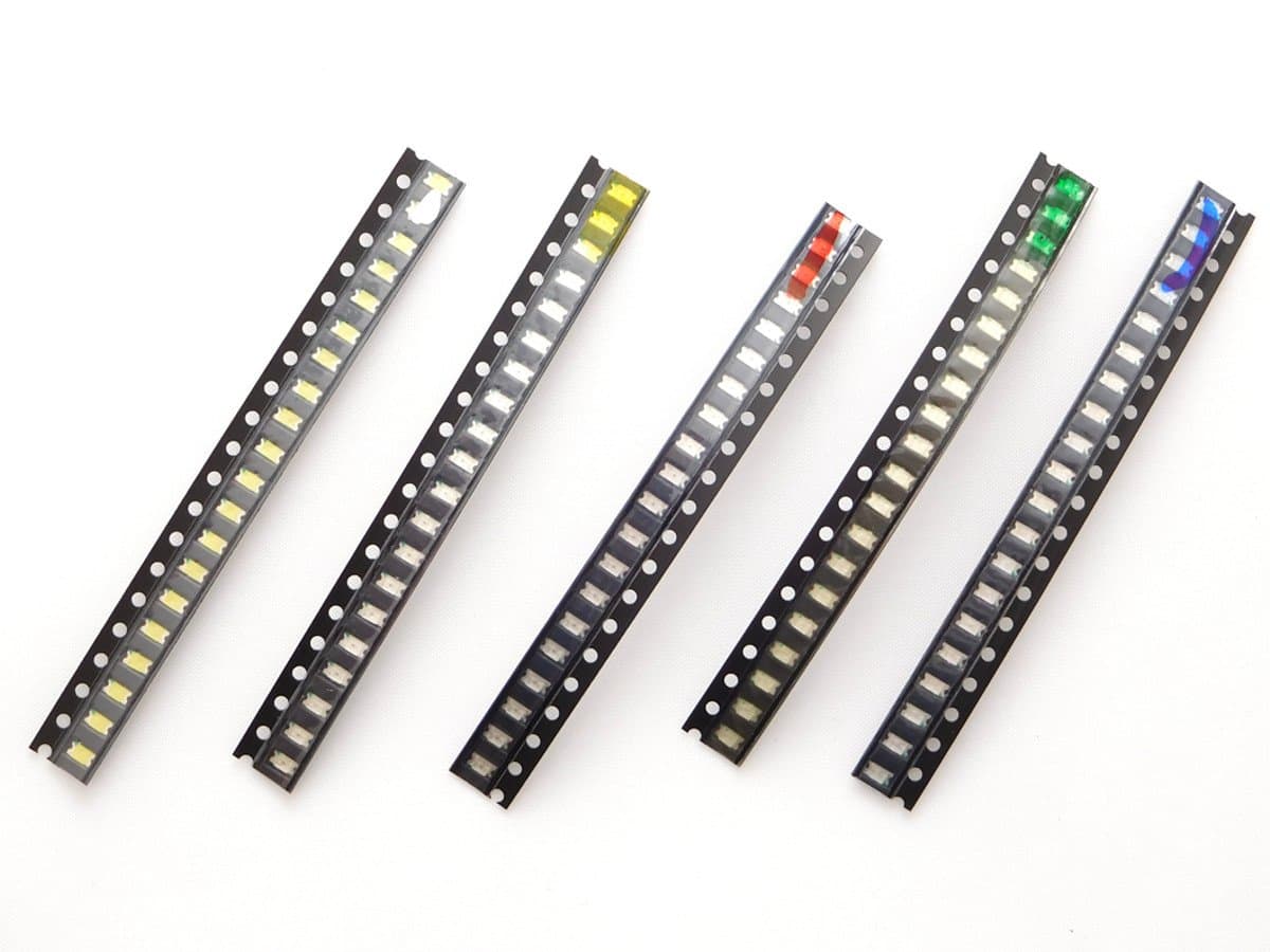 SMD LED  1206 Red Yellow Blue Green White Orange — image 1