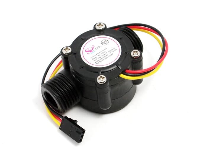 Hall Water Flow Sensor Flowmeter Water Control 1-30L/min 1.75MPa — image 1