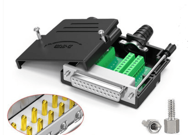 DB25 Male/Female Terminals Connector — image 1
