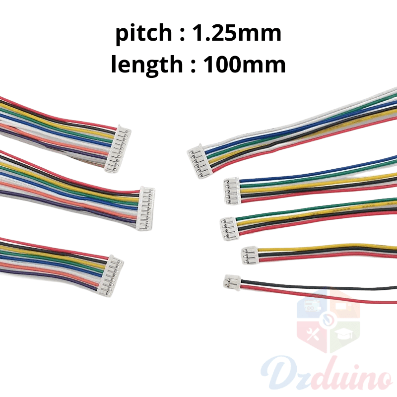 Wire Cable MX1.25 3 Pin single head 10cm — image 1