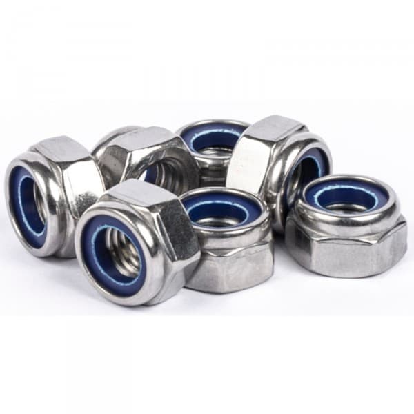 Inox  Hex Locknut M5 — image 1
