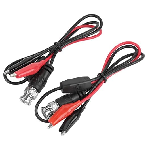 Test Lead BNC to Croc Clips 1m — image 1