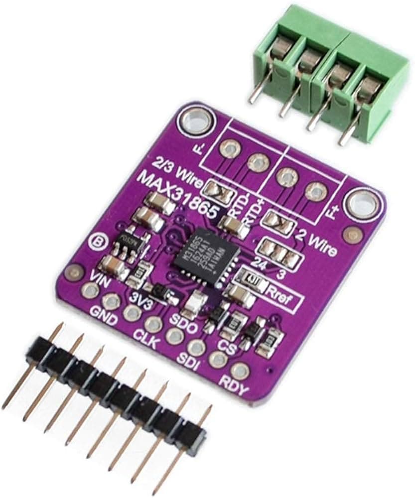 MAX31865 RTD platinum resistance temperature detector module to PT1000 — image 1