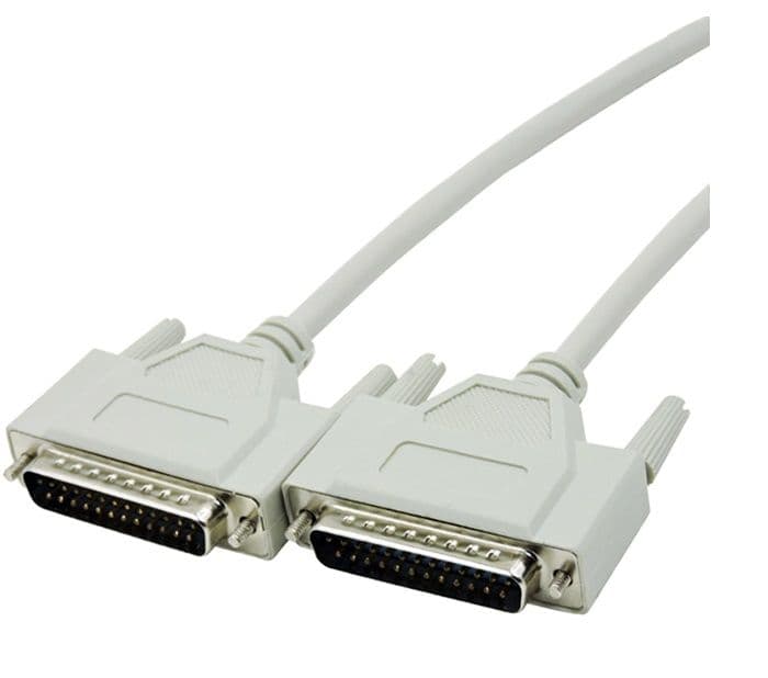 25Pin-DB25 Parallel Male to Male  cable 2.5M — image 1