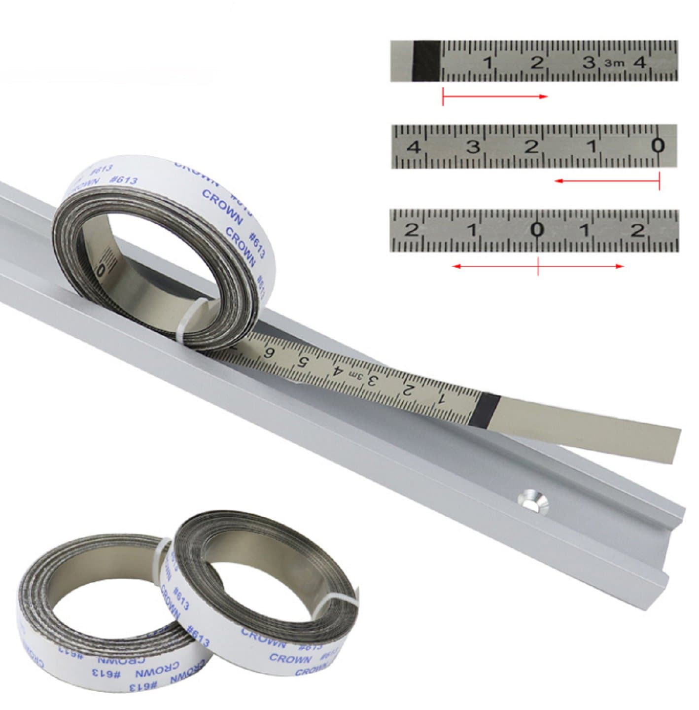 Self Adhesive Metric Scale Ruler 0-2M — image 1