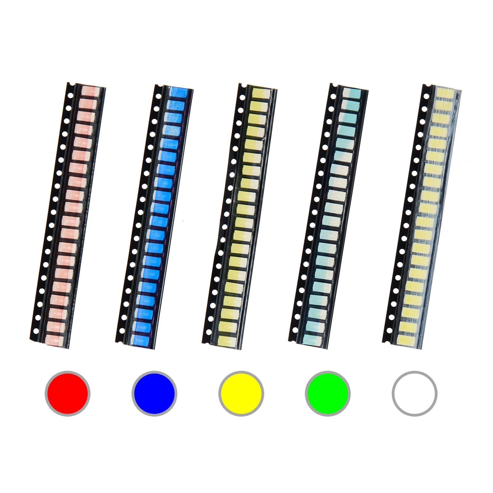 SMD LED  5730 Red Yellow Blue Green White Orange — image 1