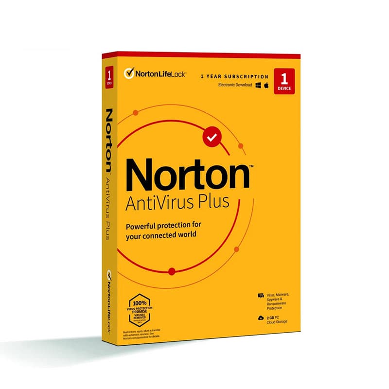Norton Antivirus Plus – 1 Year 1 Seat License — image 1