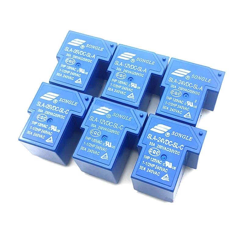 Relay SLA-VDC-SL-C 6PIN 5V 12V 24V — image 1