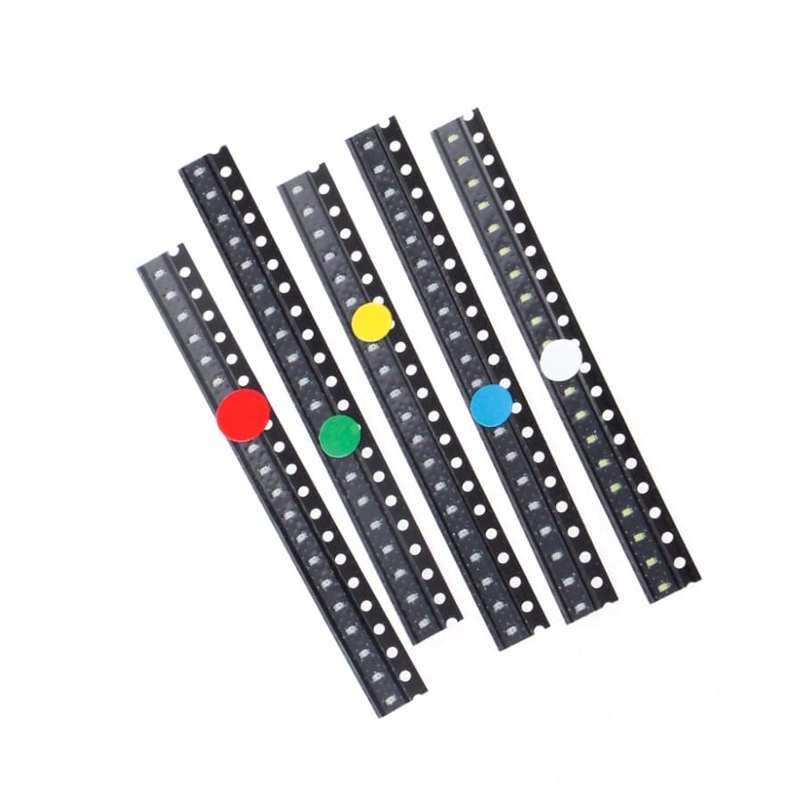 SMD LED  0402 Red Yellow Blue Green White Orange — image 1